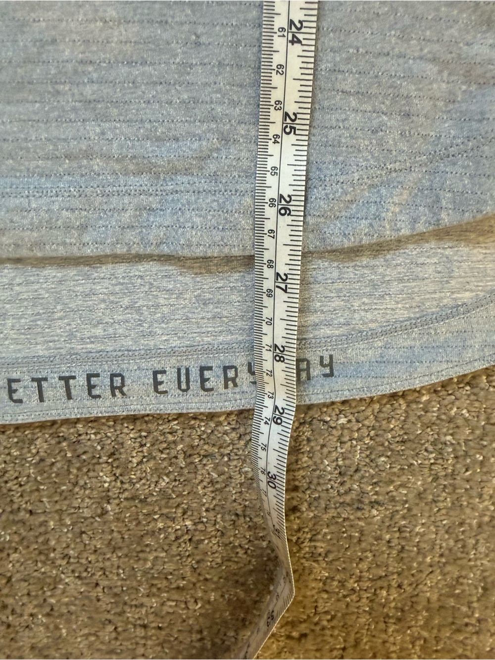 Lululemon Drysense Short Sleeve Shirt in Heathered Regatta Blue Medium - Picture 10 of 11